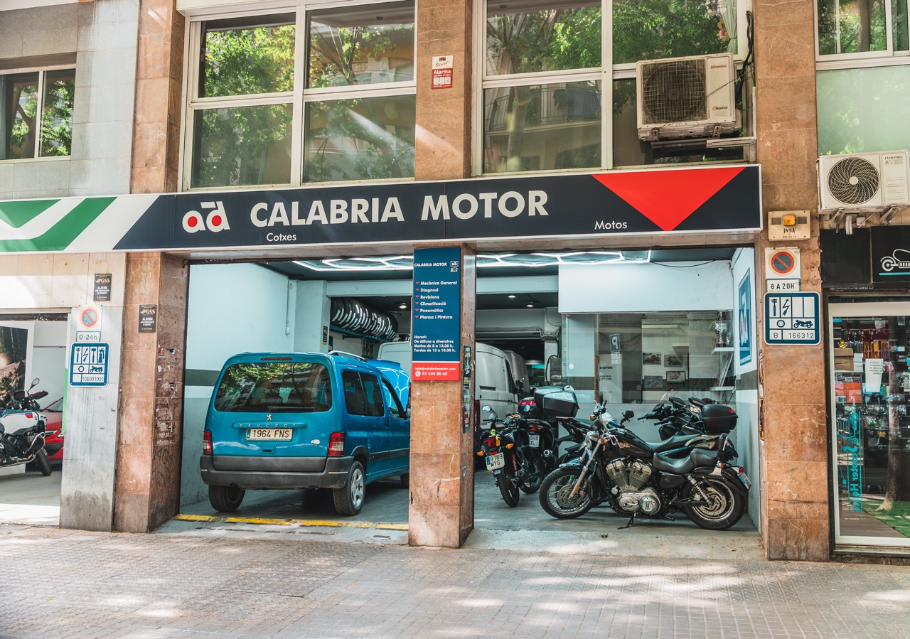 Fachada del taller
